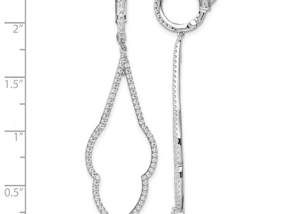 Sterling Silver Earrings Style QMP1471 - Classique Jewelry Inc.