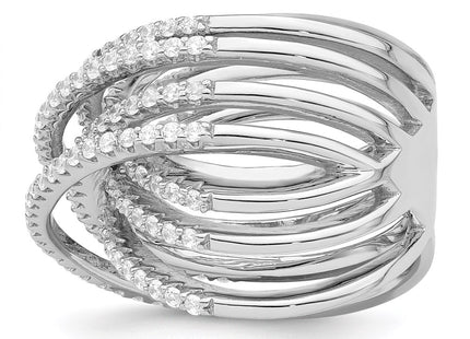 Sterling Silver Rings Style QMP1472 - Classique Jewelry Inc.