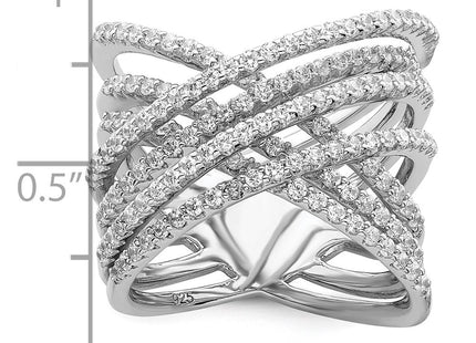 Sterling Silver Rings Style QMP1472 - Classique Jewelry Inc.