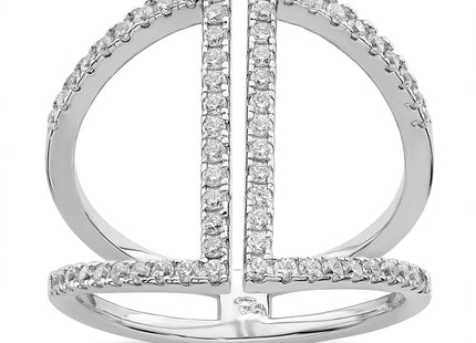 Sterling Silver Rings Style QMP1473 - Classique Jewelry Inc.