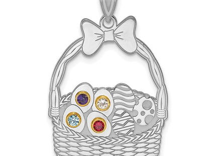 Silver/14k Two-Tone Pendants Style QMP1538 - Classique Jewelry Inc.