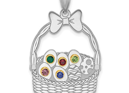 Silver/14k Two-Tone Pendants Style QMP1538 - Classique Jewelry Inc.