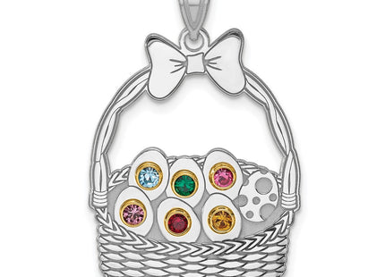 Silver/14k Two-Tone Pendants Style QMP1538 - Classique Jewelry Inc.