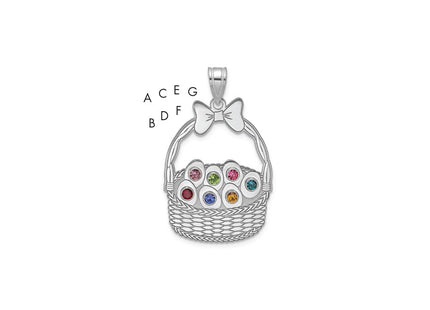 Sterling Silver Pendants Style QMP1538 - Classique Jewelry Inc.