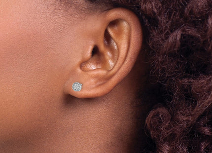Sterling Silver Earrings Style QMP258 - Classique Jewelry Inc.