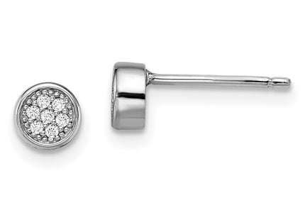 Sterling Silver Earrings Style QMP258 - Classique Jewelry Inc.