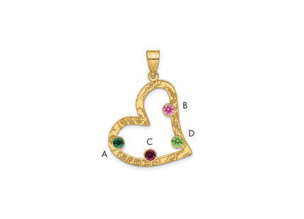 SS/Gold Plated Pendants Style QMP2 - Classique Jewelry Inc.