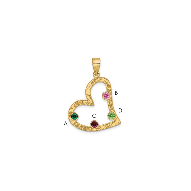 SS/Gold Plated Pendants Style QMP2 - Classique Jewelry Inc.
