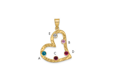 SS/Gold Plated Pendants Style QMP2 - Classique Jewelry Inc.