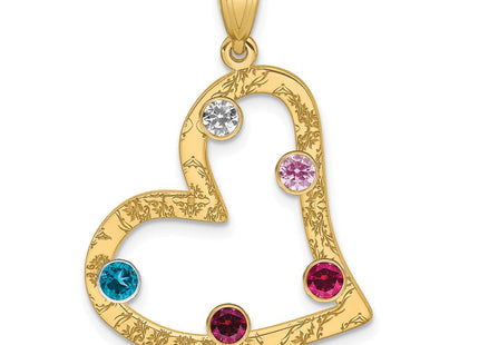 SS/Gold Plated Pendants Style QMP2 - Classique Jewelry Inc.