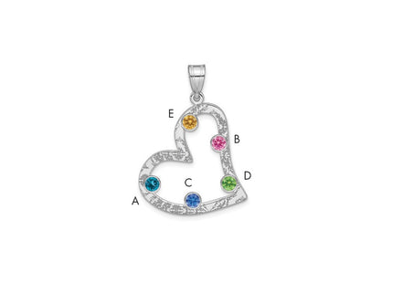 Sterling Silver Pendants Style QMP2 - Classique Jewelry Inc.