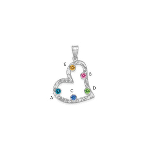 Sterling Silver Pendants Style QMP2 - Classique Jewelry Inc.