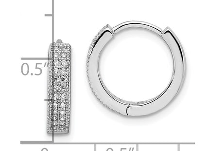 Sterling Silver Earrings Style QMP316 - Classique Jewelry Inc.