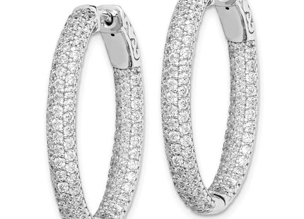 Sterling Silver Earrings Style QMP326 - Classique Jewelry Inc.