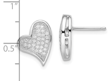 Sterling Silver Earrings Style QMP338 - Classique Jewelry Inc.