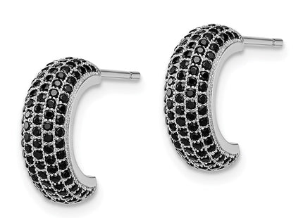 Sterling Silver Earrings Style QMP560 - Classique Jewelry Inc.