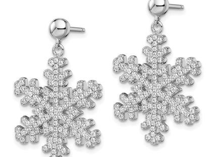 Sterling Silver Earrings Style QMP684 - Classique Jewelry Inc.