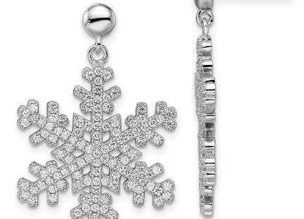 Sterling Silver Earrings Style QMP684 - Classique Jewelry Inc.