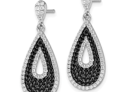 Sterling Silver Earrings Style QMP706 - Classique Jewelry Inc.