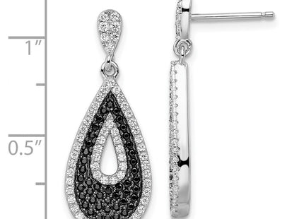 Sterling Silver Earrings Style QMP706 - Classique Jewelry Inc.