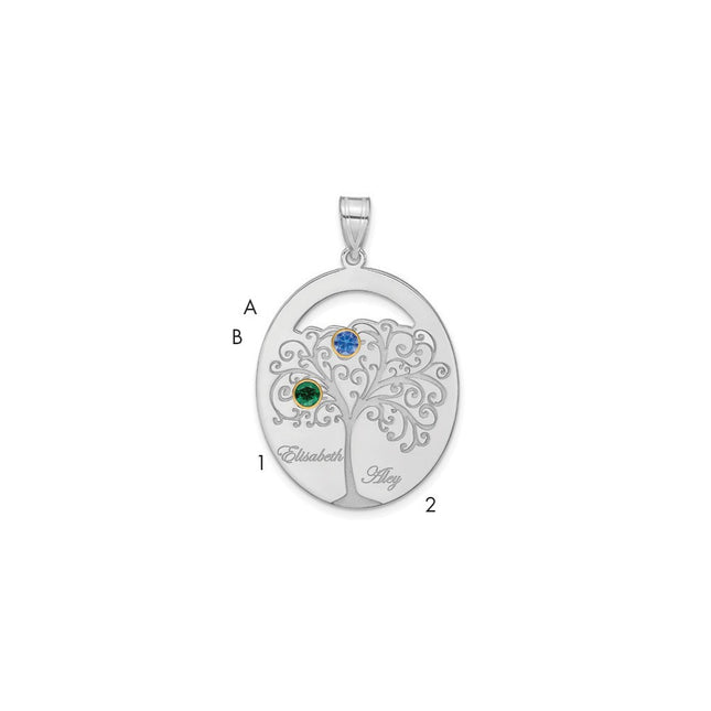 Sterling Silver Pendants Style QMP9 - Classique Jewelry Inc.