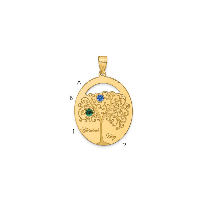 SS/Gold Plated Pendants Style QMP9 - Classique Jewelry Inc.