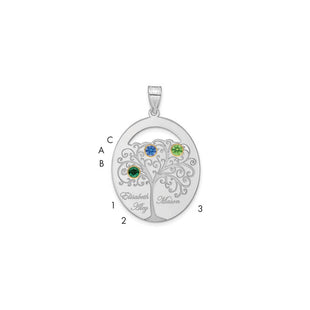 Sterling Silver Pendants Style QMP9 - Classique Jewelry Inc.