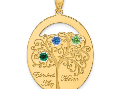 SS/Gold Plated Pendants Style QMP9 - Classique Jewelry Inc.
