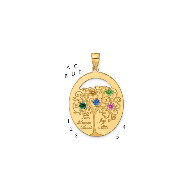 SS/Gold Plated Pendants Style QMP9 - Classique Jewelry Inc.