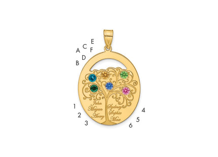 SS/Gold Plated Pendants Style QMP9 - Classique Jewelry Inc.