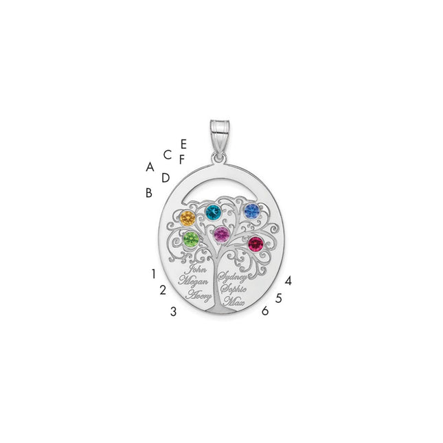 Sterling Silver Pendants Style QMP9 - Classique Jewelry Inc.
