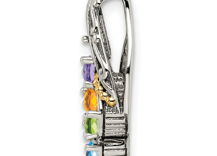 14k/Silver Two-Tone Pendants Style QMPD10 - Classique Jewelry Inc.