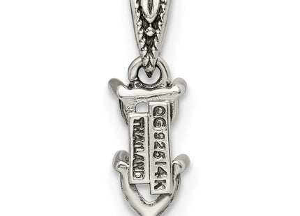 14k/Silver Two-Tone Pendants Style QMPD16 - Classique Jewelry Inc.