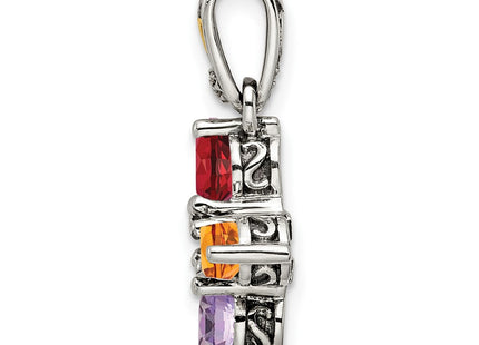 14k/Silver Two-Tone Pendants Style QMPD23 - Classique Jewelry Inc.