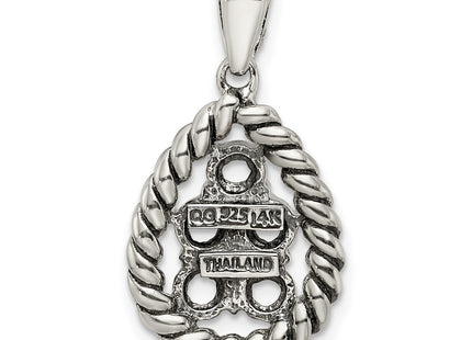 14k/Silver Two-Tone Pendants Style QMPD25 - Classique Jewelry Inc.