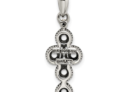 14k/Silver Two-Tone Pendants Style QMPD27 - Classique Jewelry Inc.