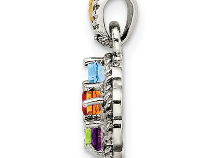 14k/Silver Two-Tone Pendants Style QMPD38 - Classique Jewelry Inc.