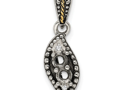 Sterling Silver Pendants Style QMPD40 - Classique Jewelry Inc.