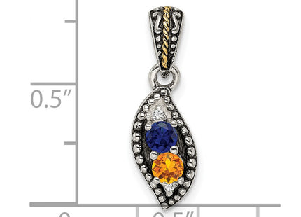 Sterling Silver Pendants Style QMPD40 - Classique Jewelry Inc.