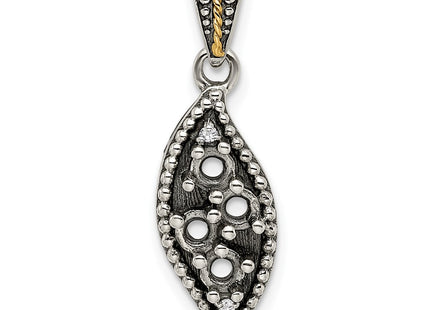 Sterling Silver Pendants Style QMPD40 - Classique Jewelry Inc.