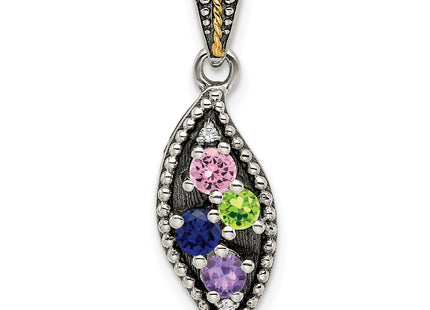 Sterling Silver Pendants Style QMPD40 - Classique Jewelry Inc.