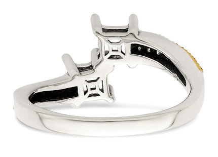 14k/Silver Two-Tone Rings Style QMR12 - Classique Jewelry Inc.