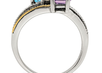 14k/Silver Two-Tone Rings Style QMR12 - Classique Jewelry Inc.