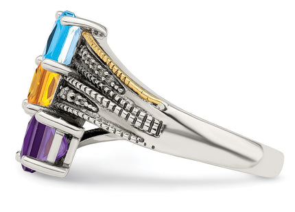 14k/Silver Two-Tone Rings Style QMR12 - Classique Jewelry Inc.