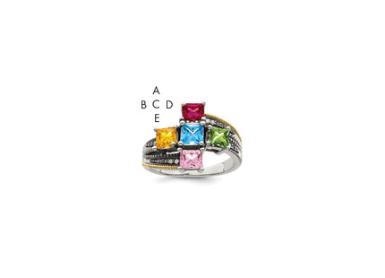 14k/Silver Two-Tone Rings Style QMR12 - Classique Jewelry Inc.