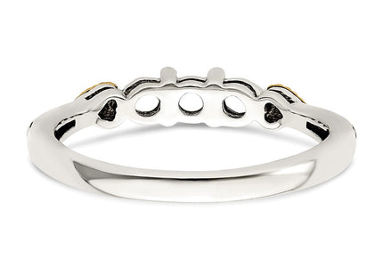 14k/Silver Two-Tone Rings Style QMR18 - Classique Jewelry Inc.