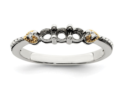14k/Silver Two-Tone Rings Style QMR18 - Classique Jewelry Inc.