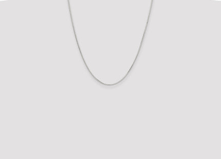 Sterling silver snake link chain, further view