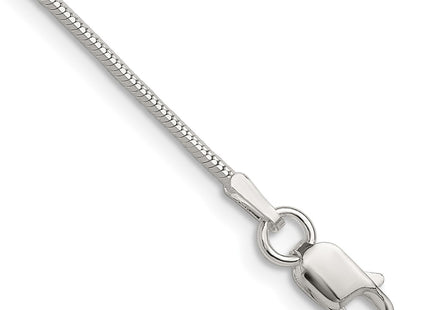 Sterling silver snake link chain