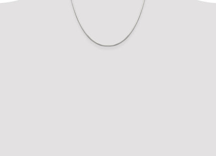 Sterling Silver Octagonal Snake Chain (Style QOS035-18)